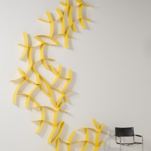 Curves 8 (yellow) , Morgan Robinson, 2015