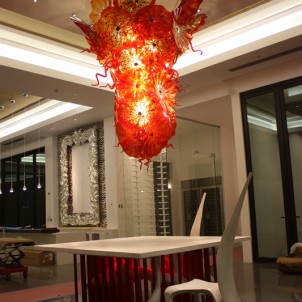 Wish Bone (dining table) and Swish (chairs)