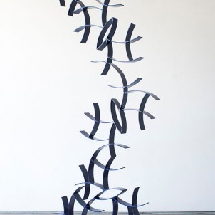 Curves 8 (Contemporary free standing sculpture), Morgan Robinson, 2015
