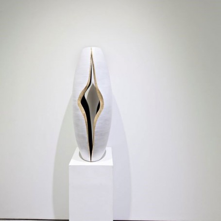 Peace Meets Quiet (Contemporary free standing sculpture), Morgan Robinson, 2015